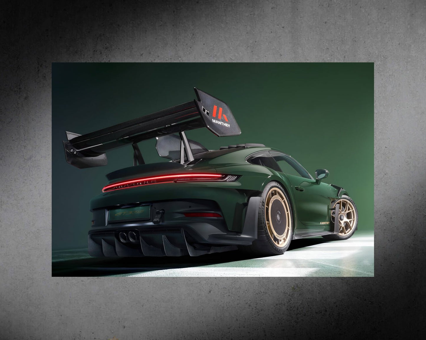 GT3 RS MANTHEY Car Neon Sign