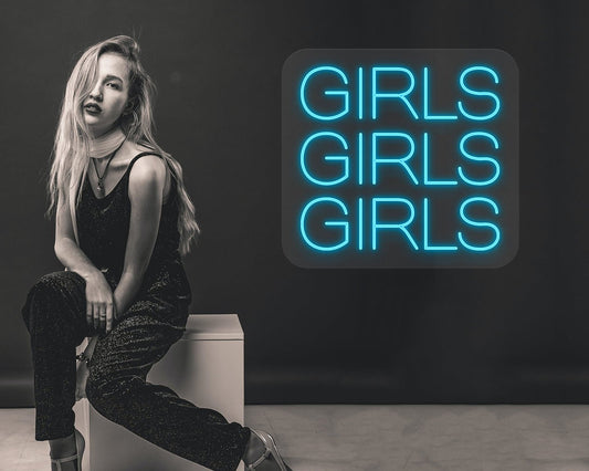 Girls Neon Sign