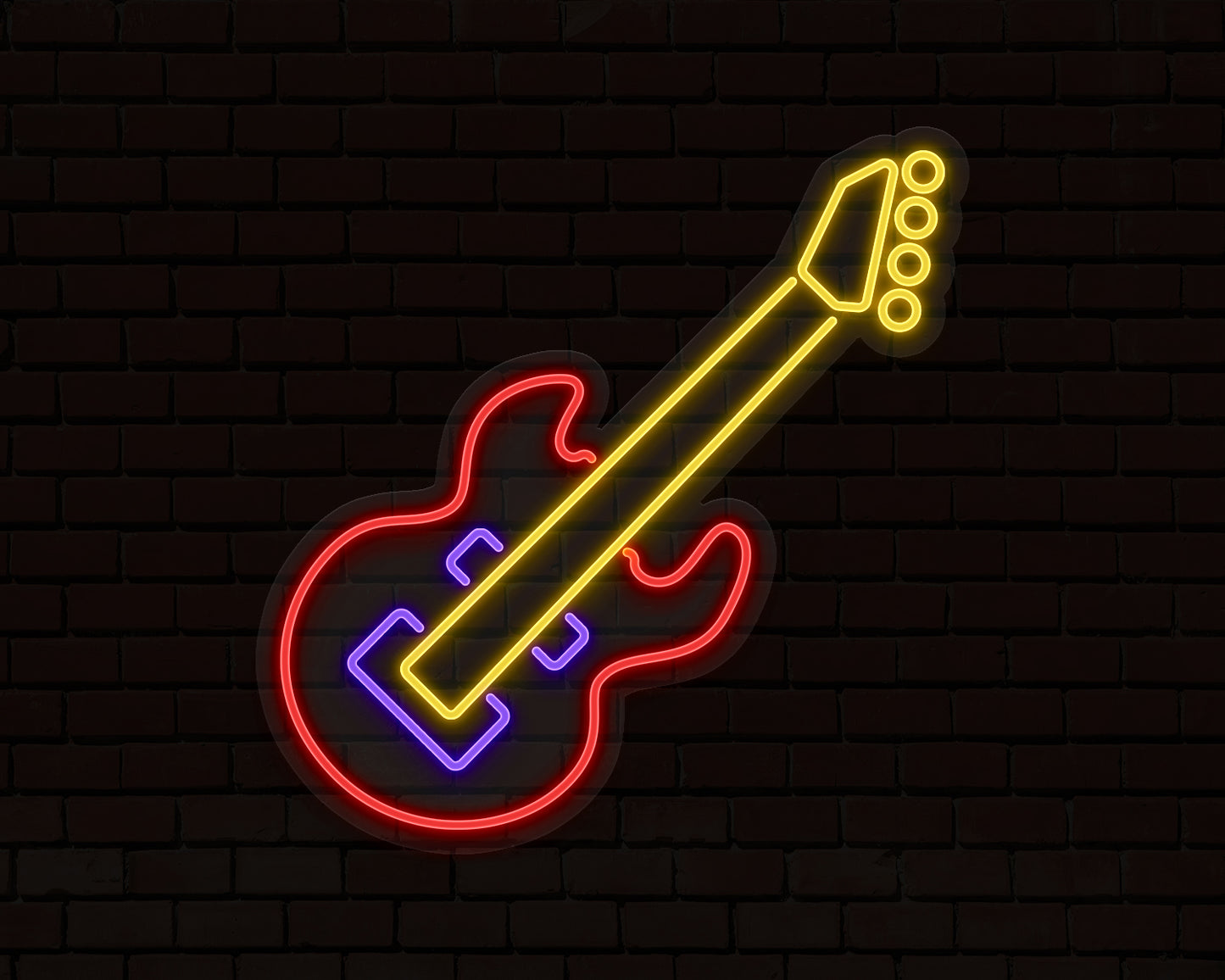 Guitar Neon Sign