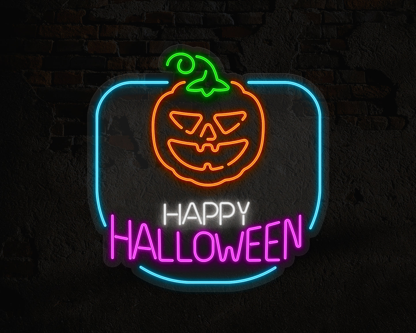 Happy Halloween Neon Sign