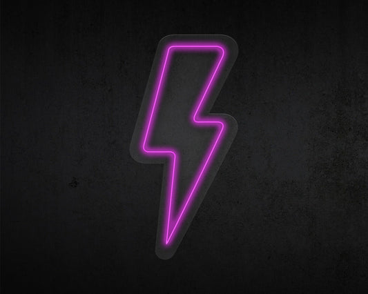 Lightning Strike LED Neon Sign