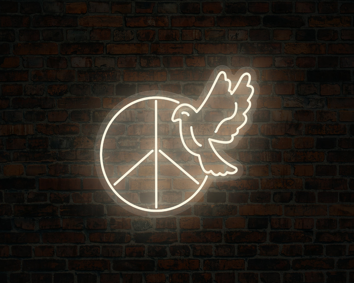 Peace Neon Sign