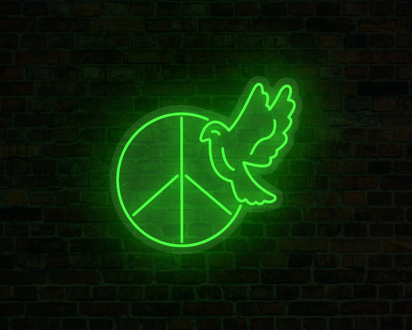 Peace Neon Sign