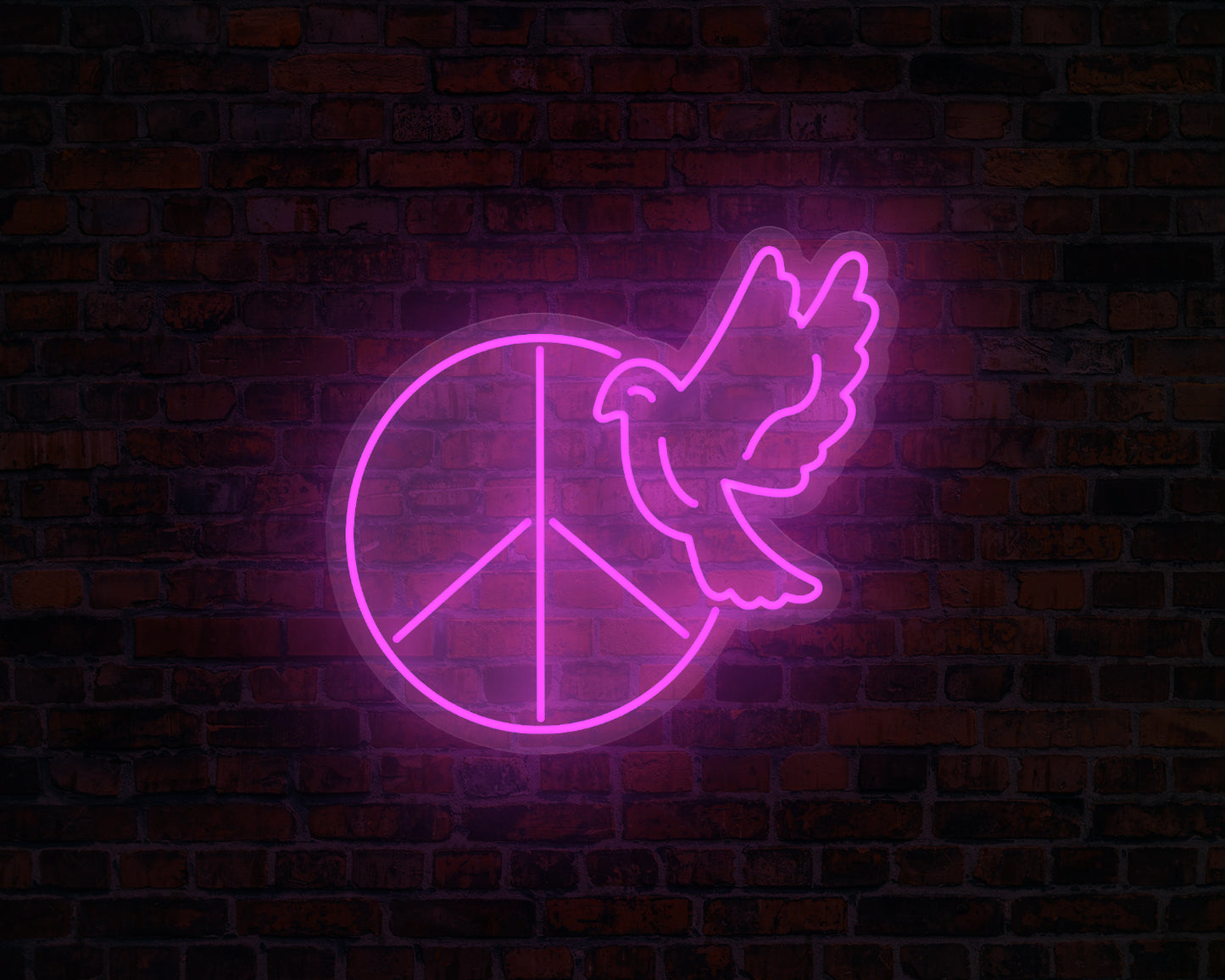 Peace Neon Sign