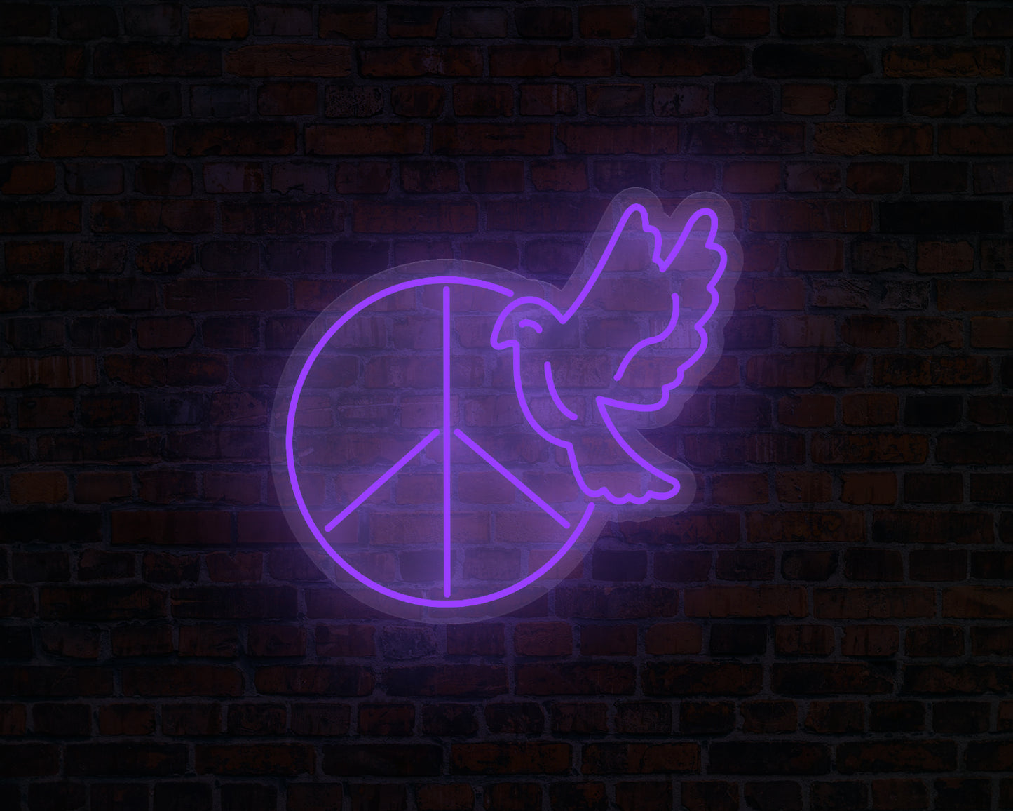 Peace Neon Sign