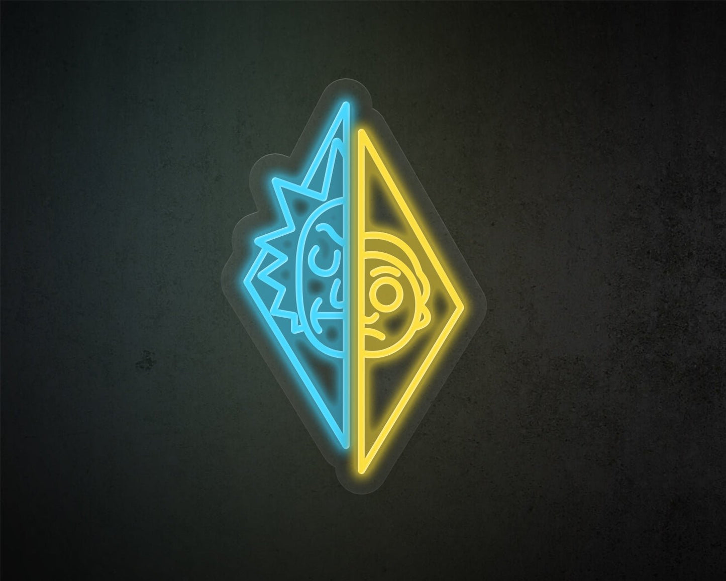 Rick and Morty Neon Sign