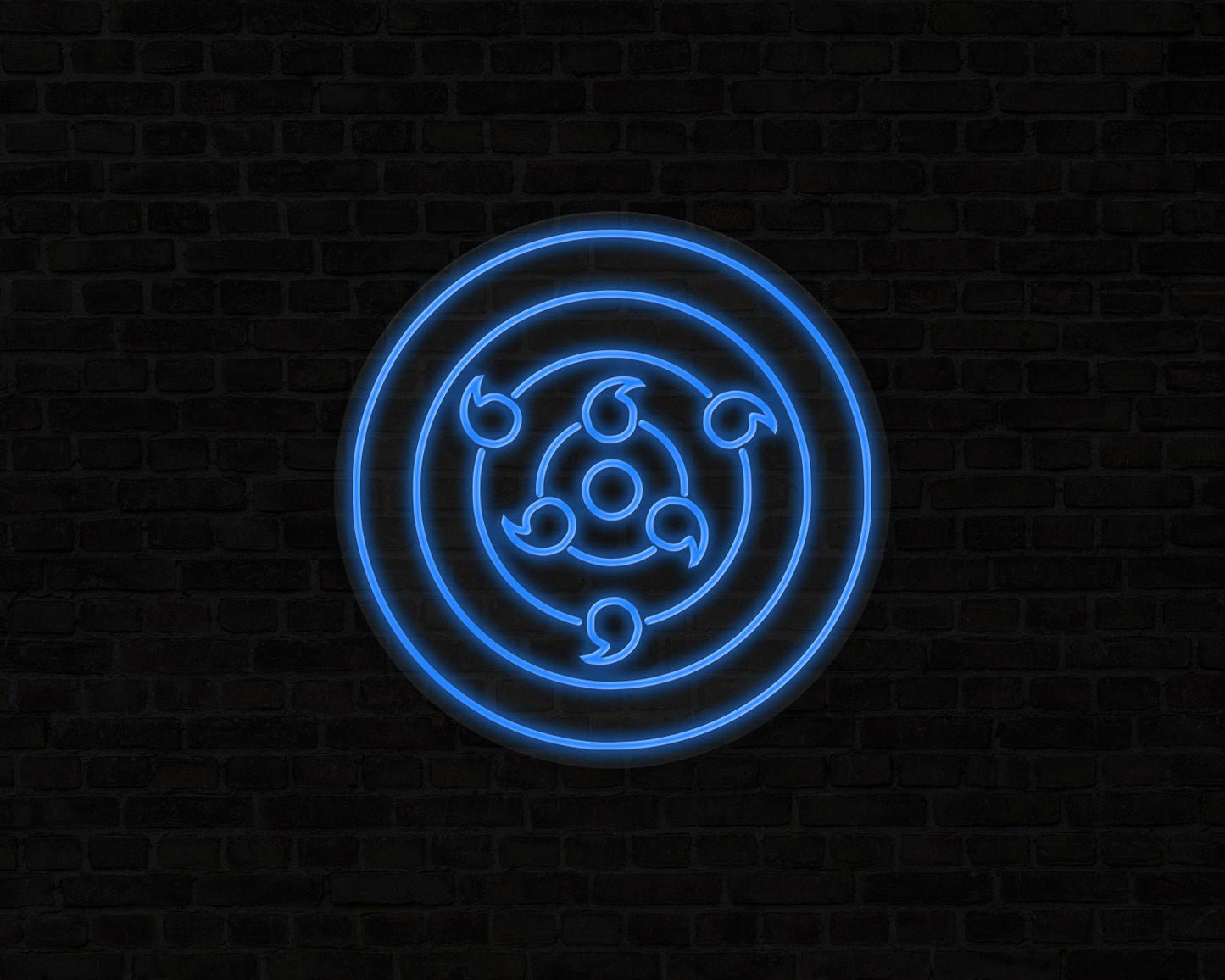 Sharingan Rinnegan Neon Sign