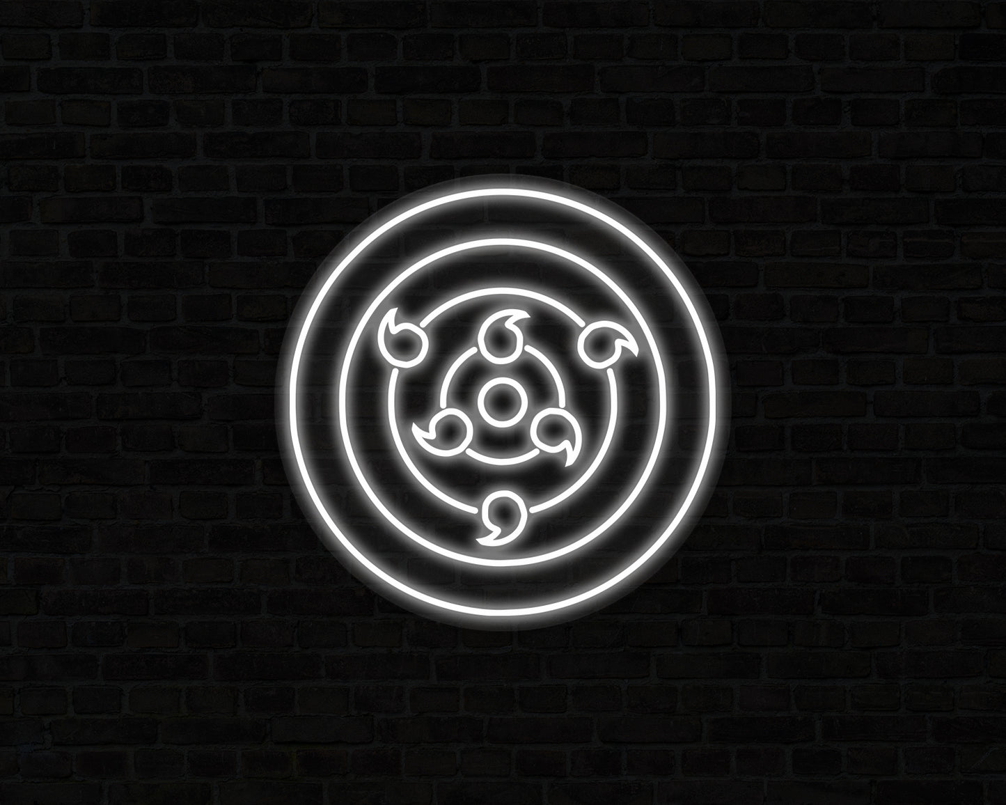 Sharingan Rinnegan Neon Sign