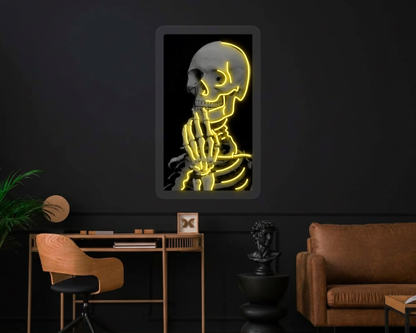 Skeleton Neon Sign