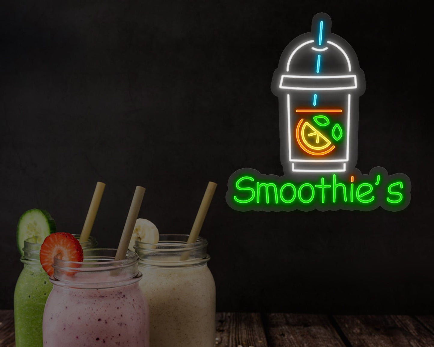Smoothie' s Neon Sign