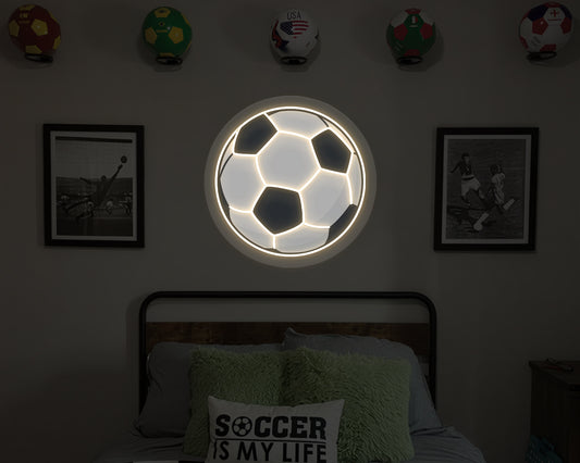 Soccer Ball Neon Sign