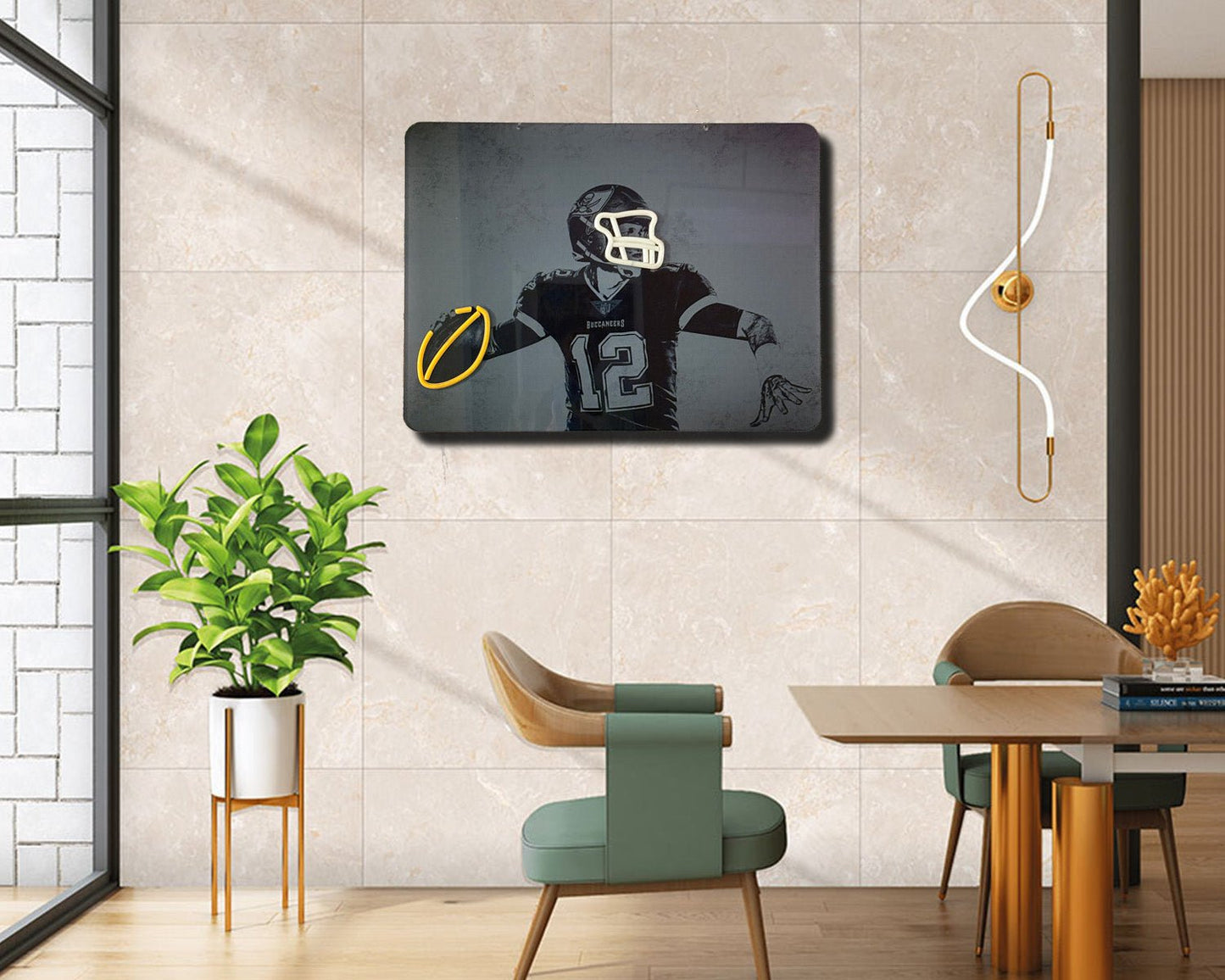 Tom Bardy UV Neon Sign