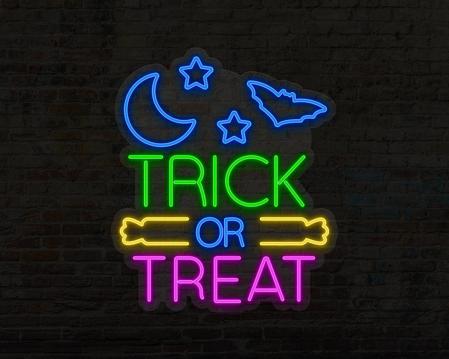 Trick or Treat Neon