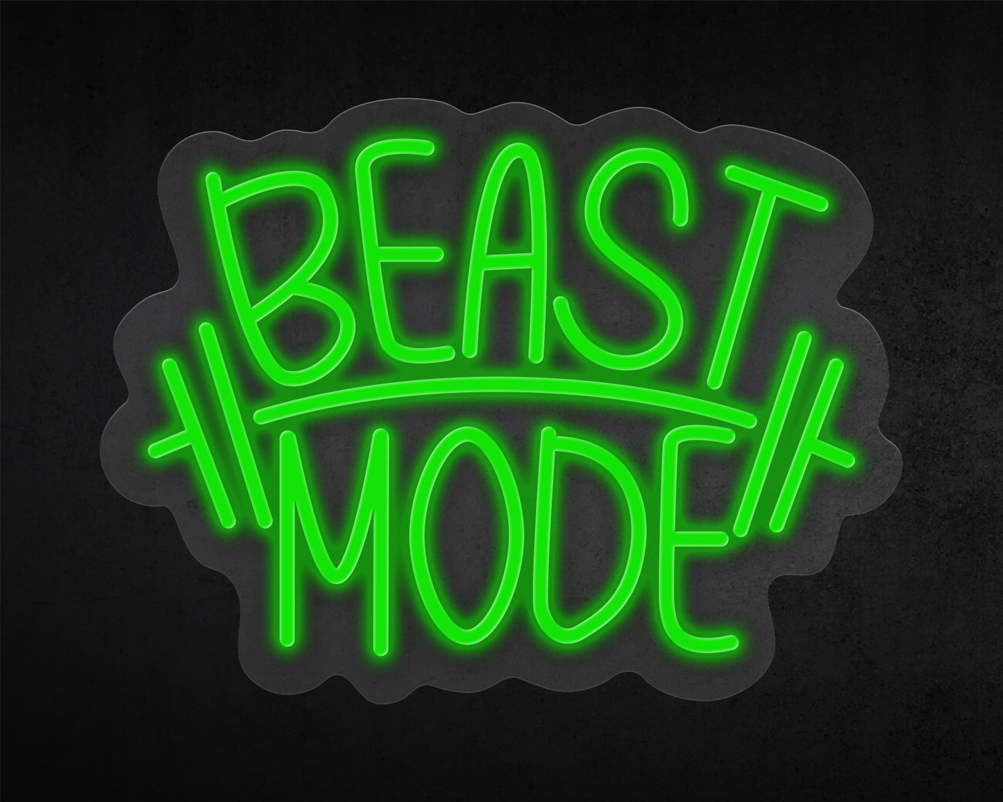 Beast Mode Neon Sign