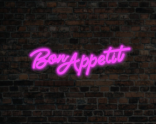 Bon Appetit LED Neon Sign