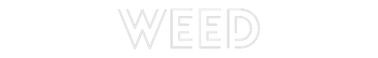 Custom Name Neon Sign Weed