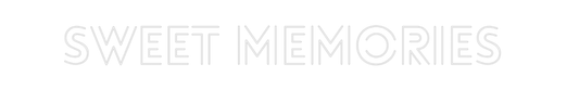 Custom Name Neon Sign Sweet Memories