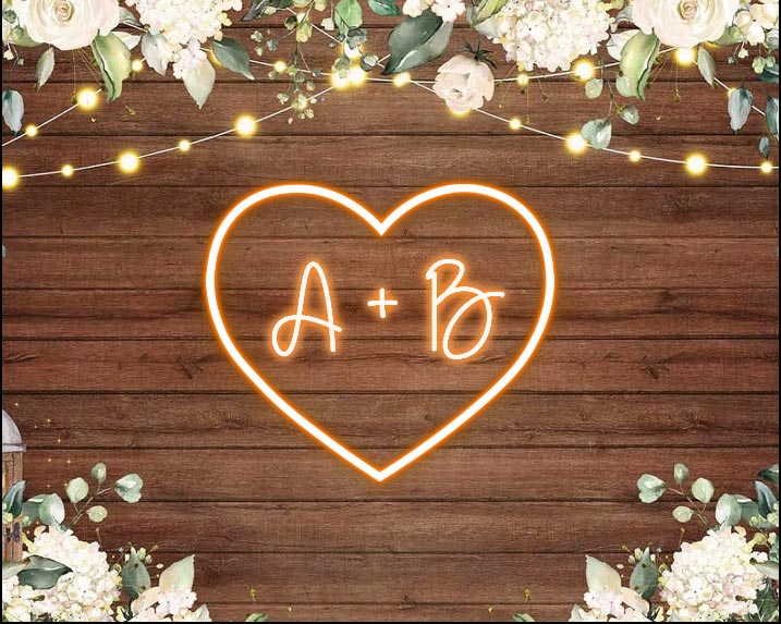 Custom Love Heart Neon Sign