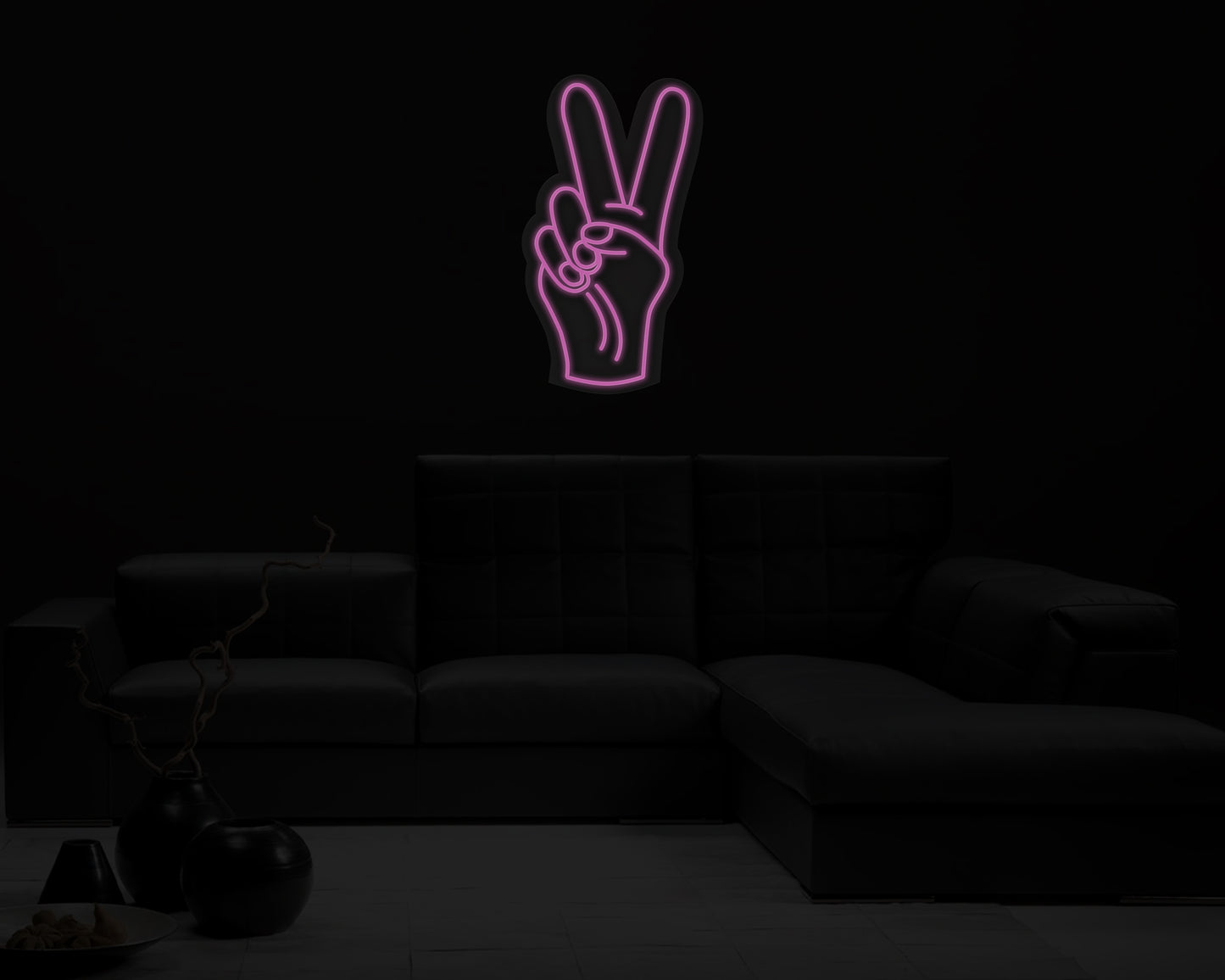 Peace Neon Sign