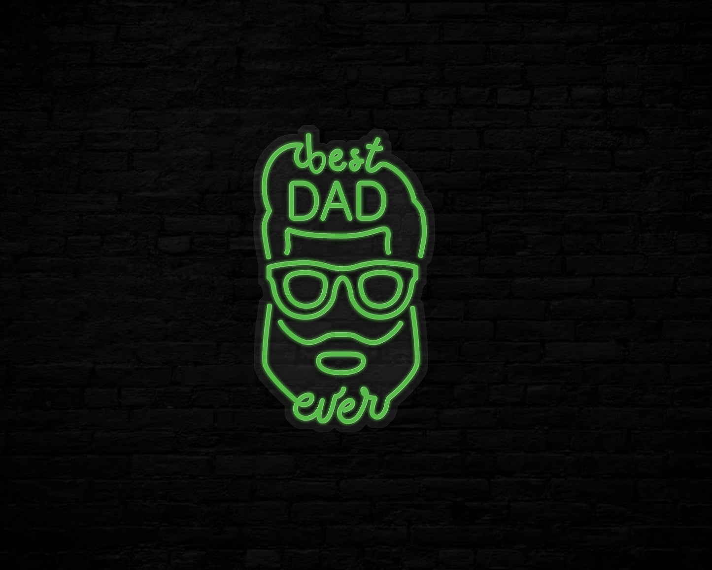 Super Dad Neon Sign