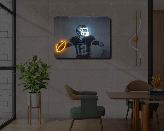 Tom Bardy UV Neon Sign