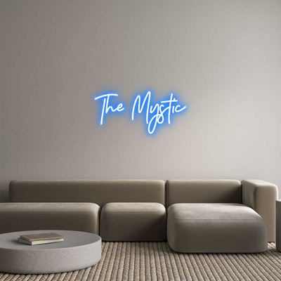 Custom Name Neon Sign The Mystic