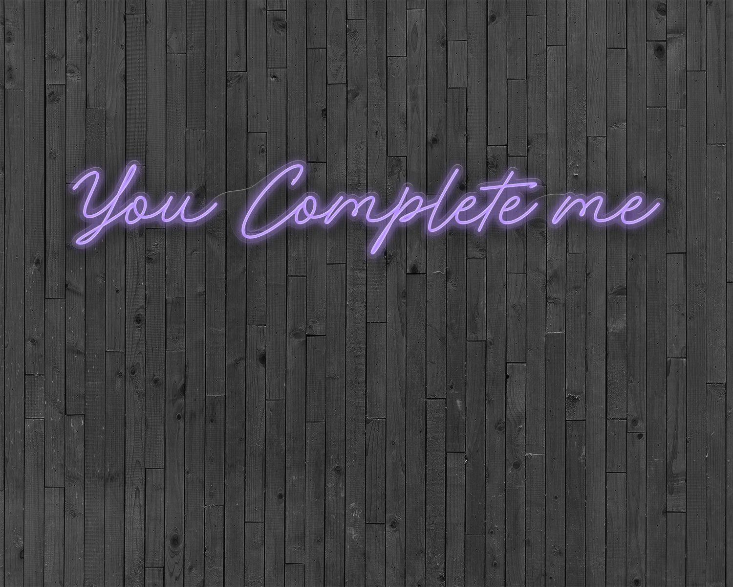 Complete Me You Complete me Neon Sign – Neon Bubble