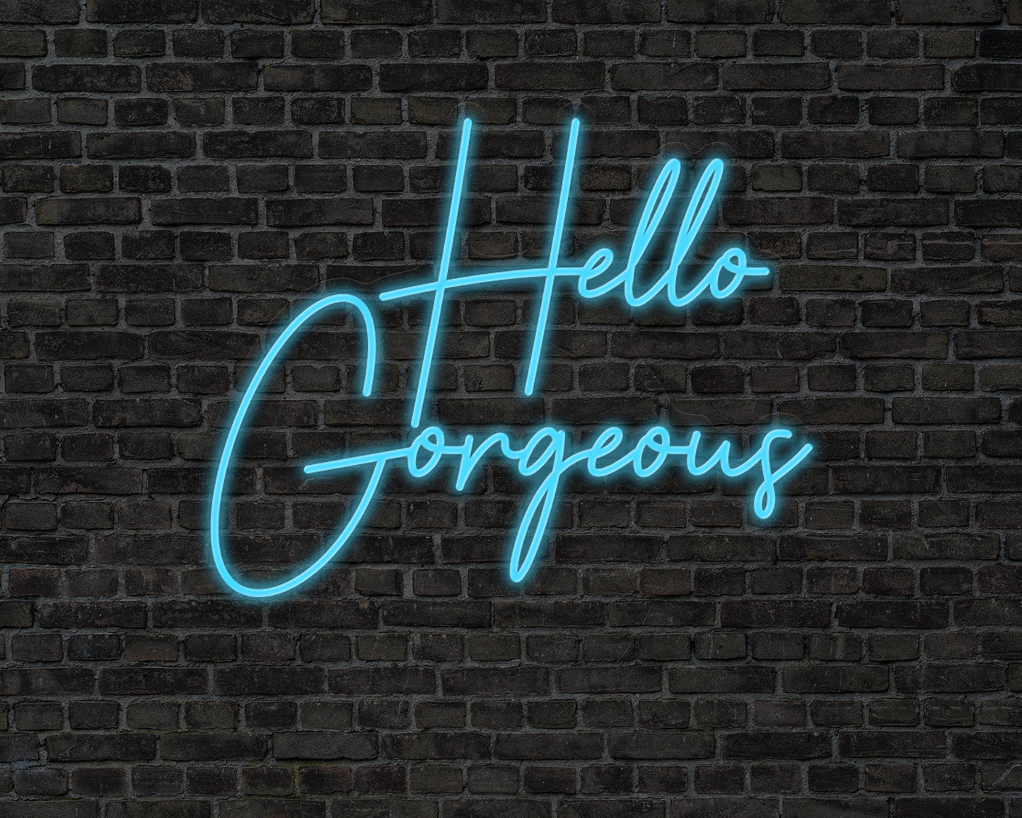 Hello Gorgeous Neon Sign