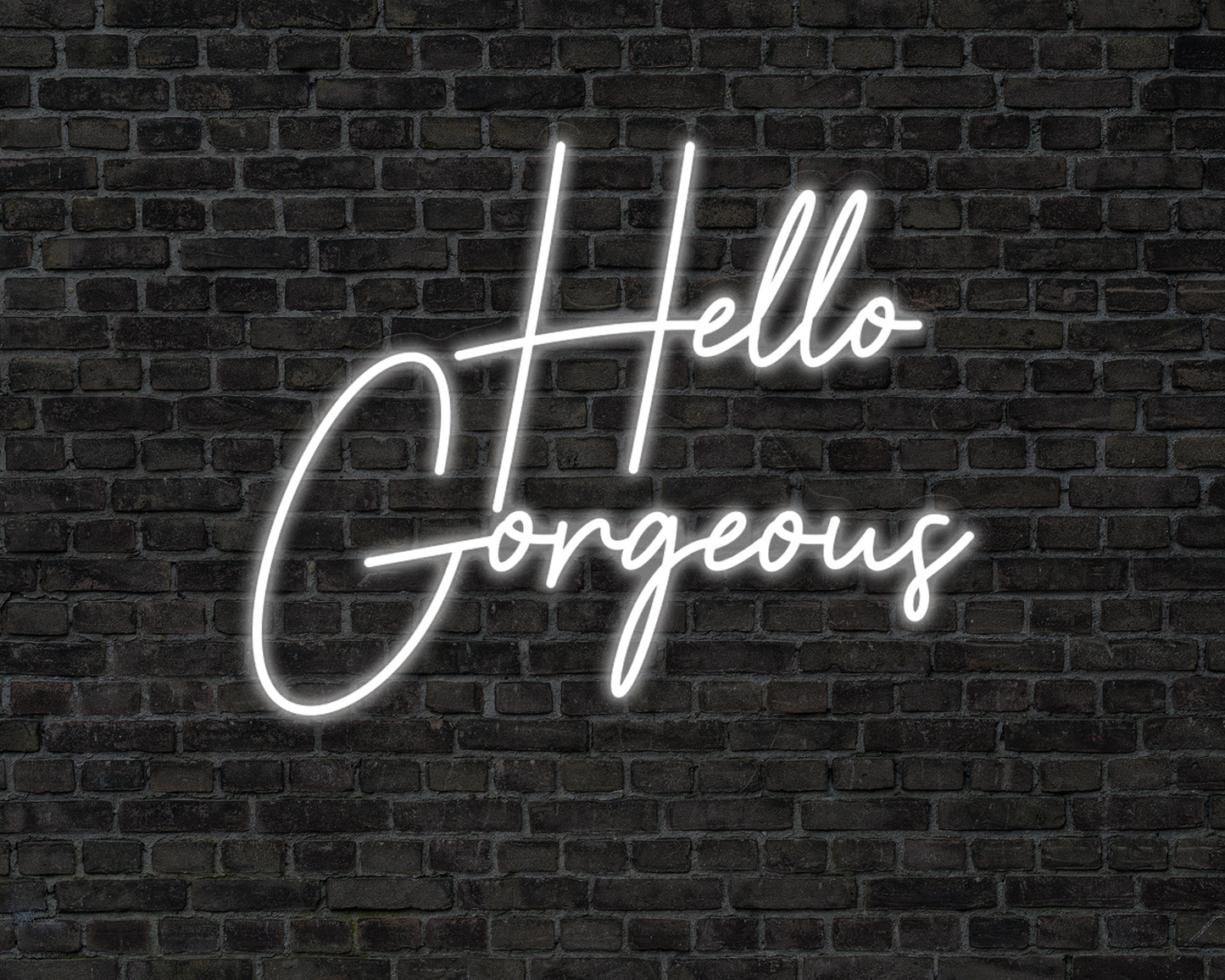 Hello Gorgeous Neon Sign