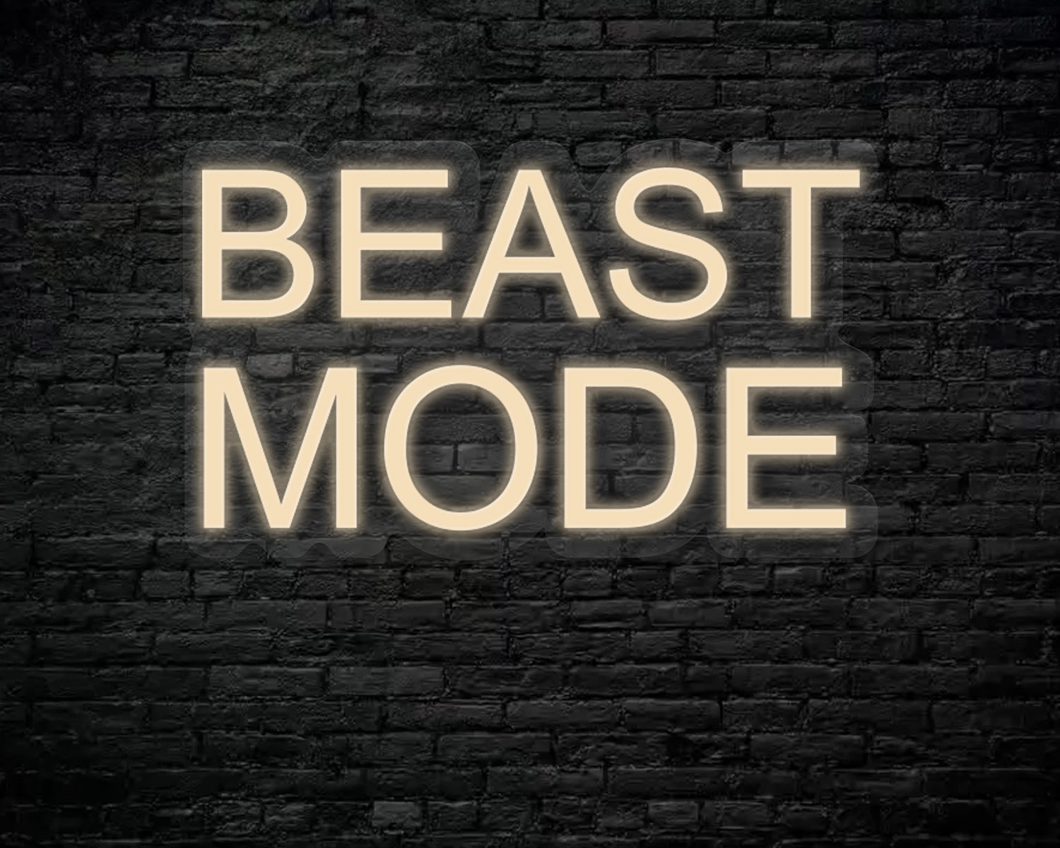 Beast Mode Neon Sign – Neon Bubble