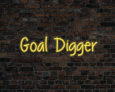 Goal Digger Neon Sign