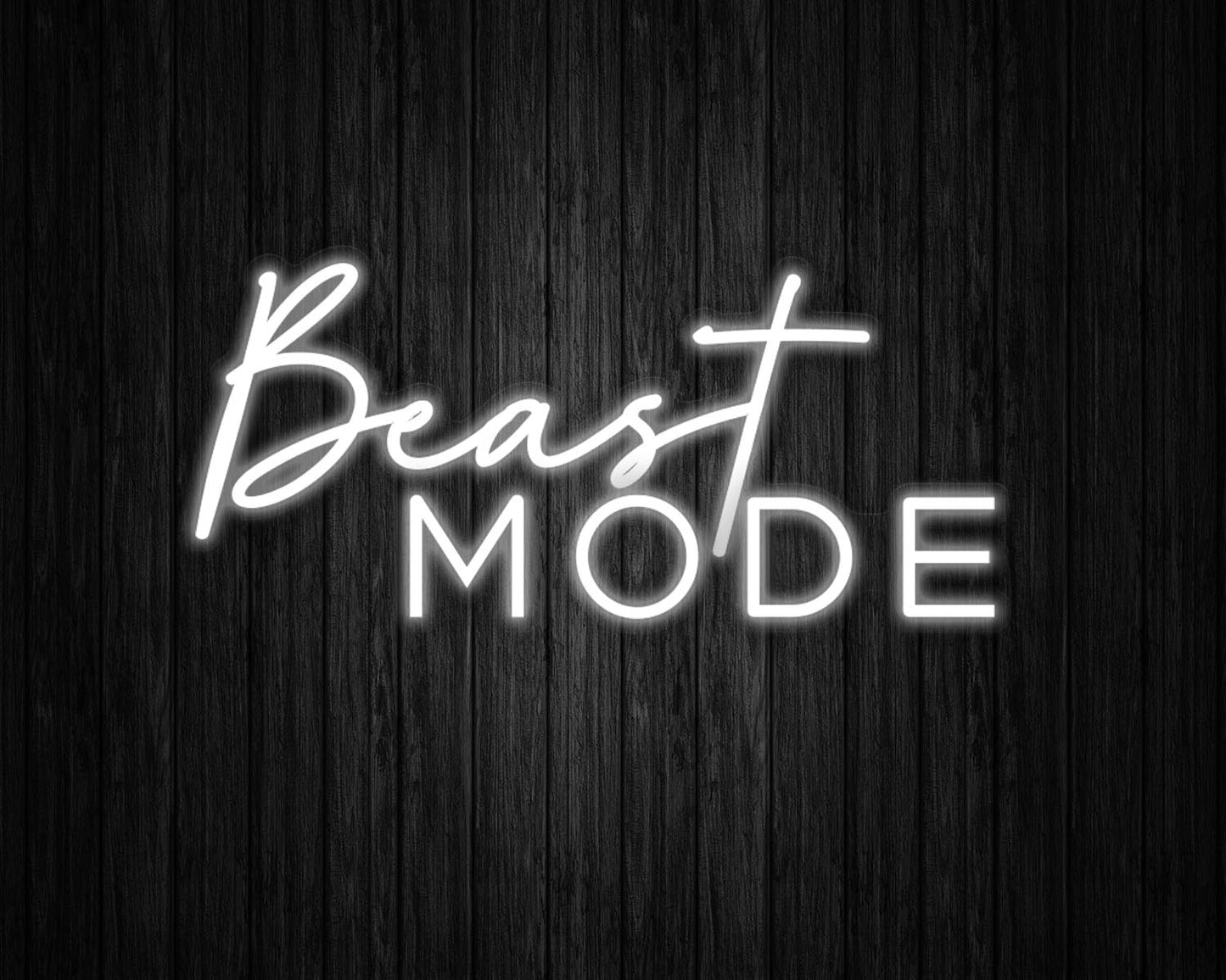 Beast Mode Neon Sign