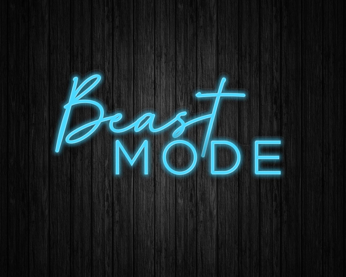 Beast Mode Neon Sign