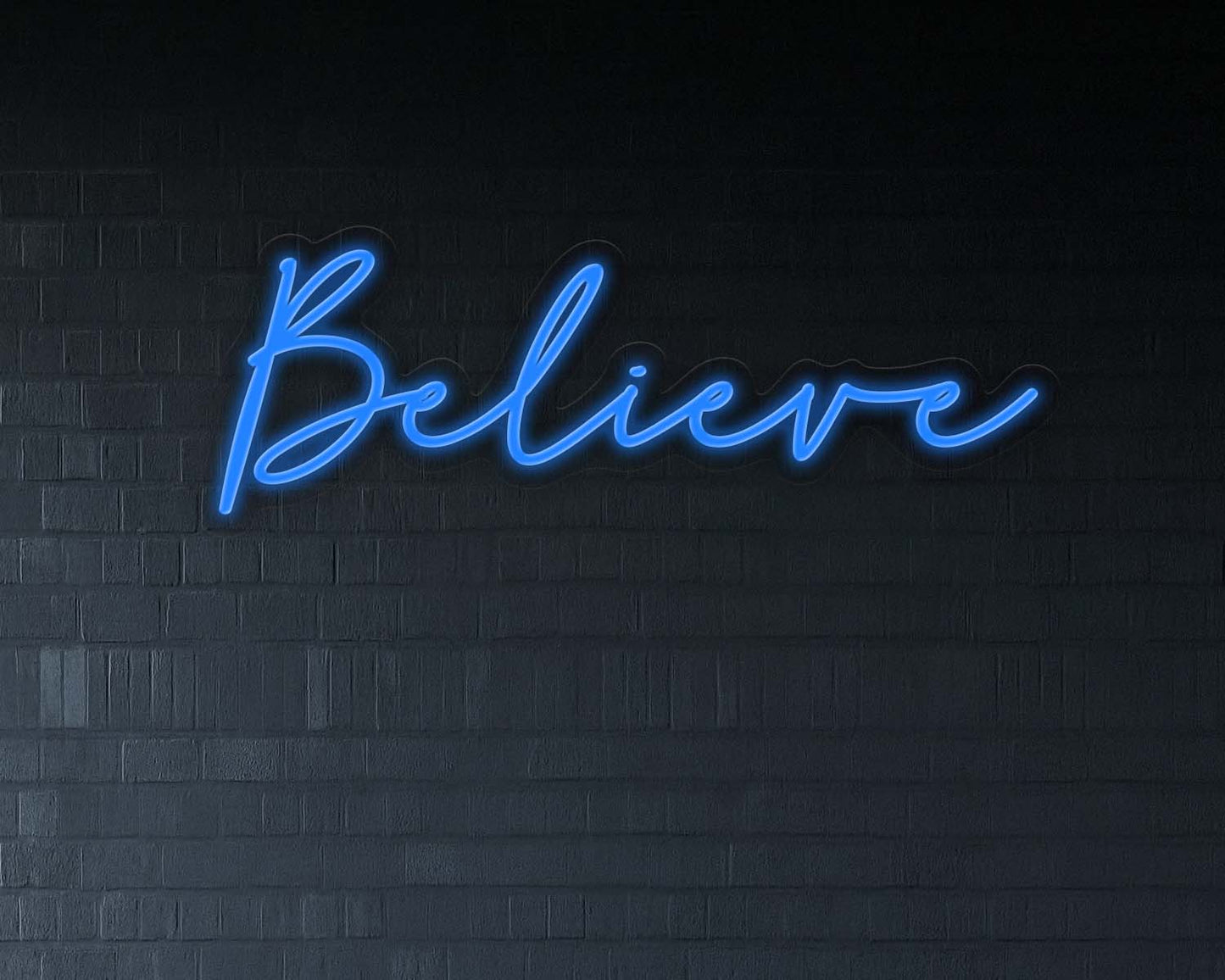 Believe Neon Sign