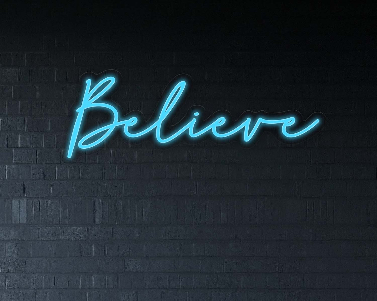 Believe Neon Sign