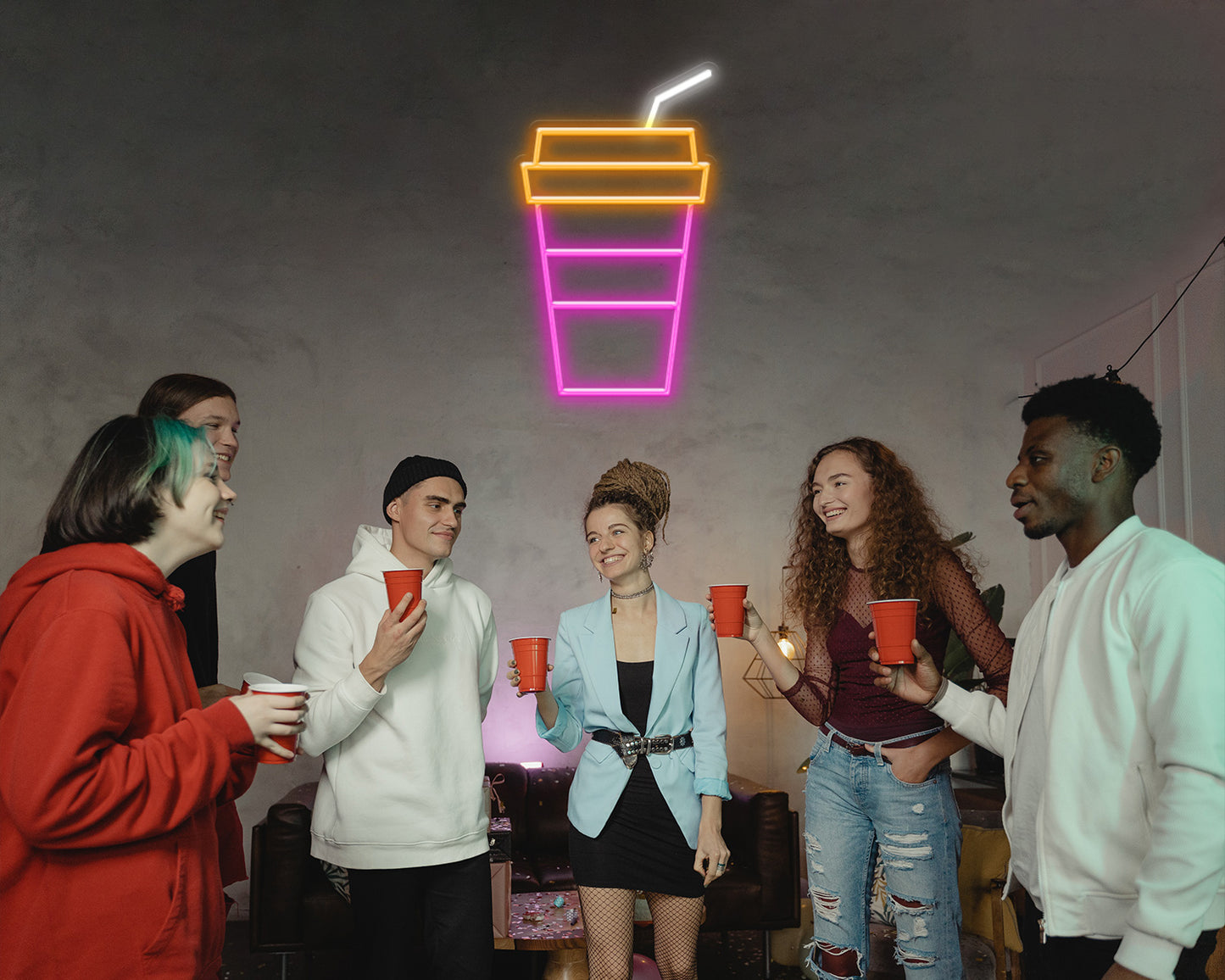 Coffee Cup Neon Sign