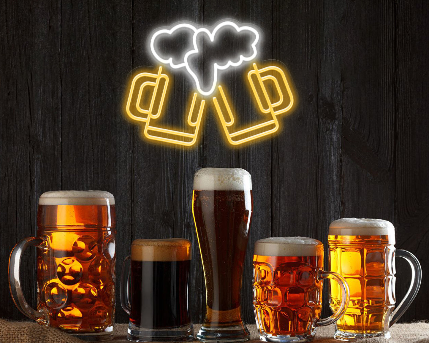 Cheers & Beers Neon Sign