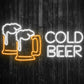 Cold Beer Neon Sign