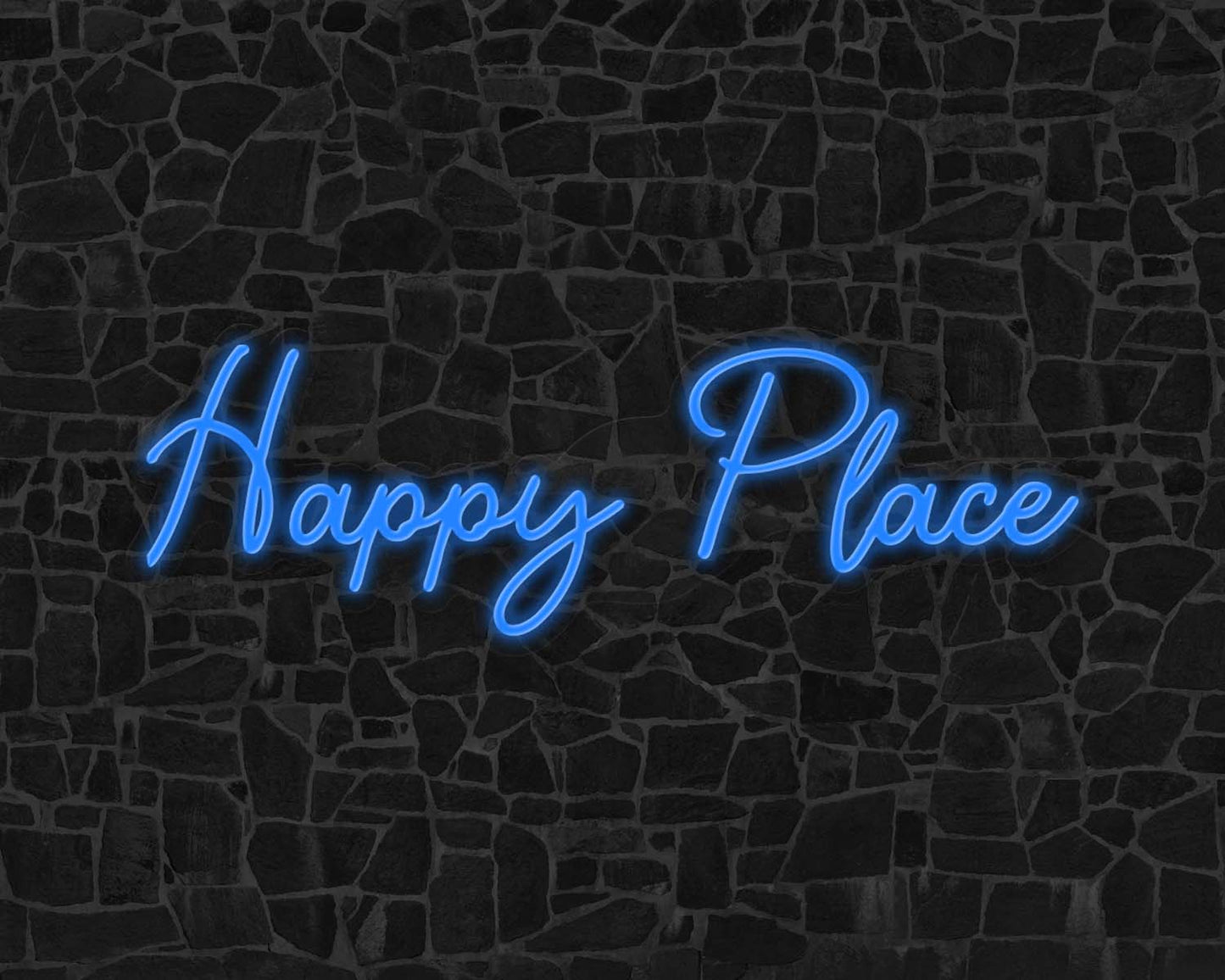 Happy Place Neon Sign