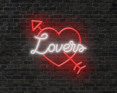 Lovers Heart Neon Sign