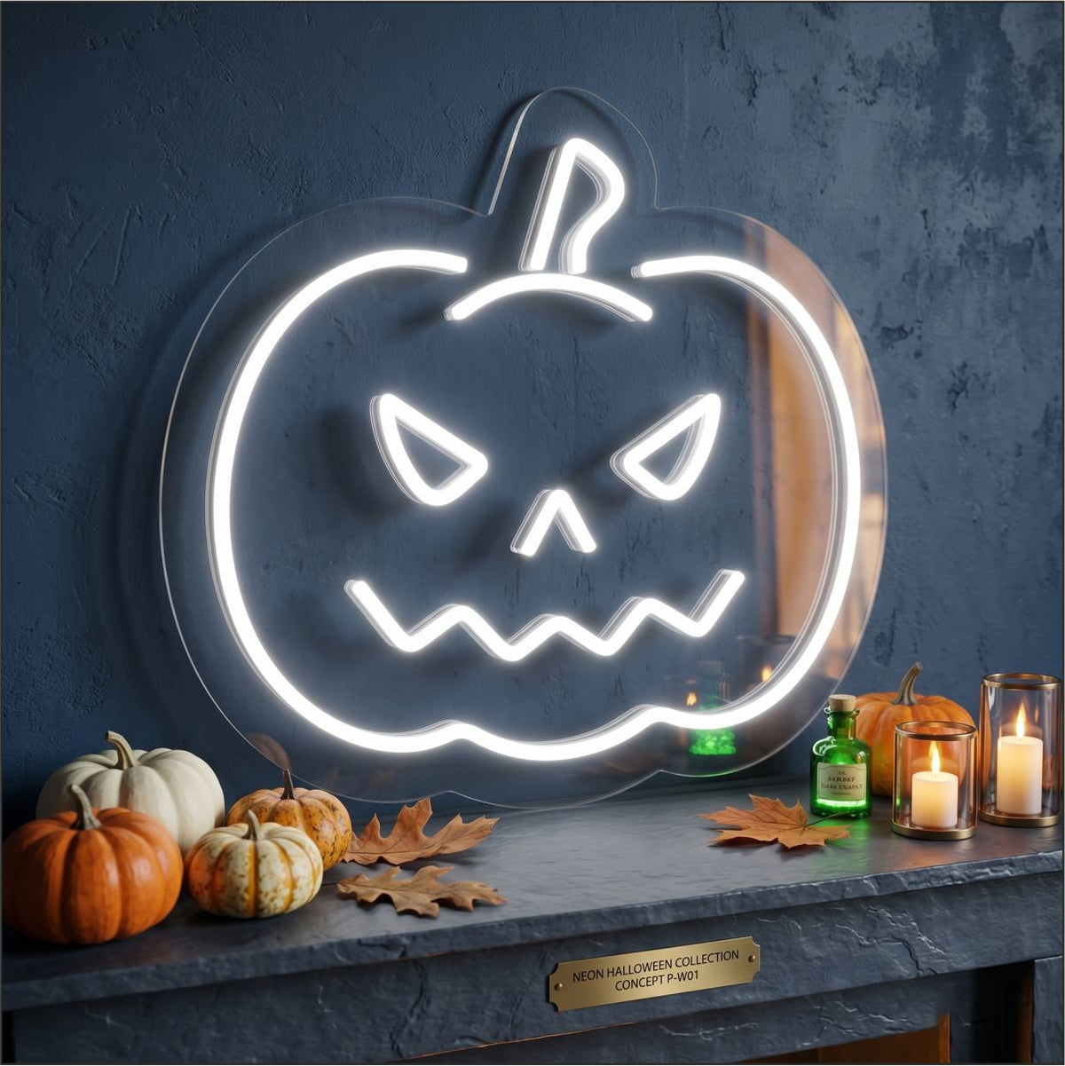 Halloween Pumpkin Neon