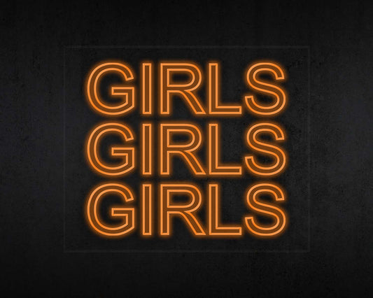 Girls Neon Sign