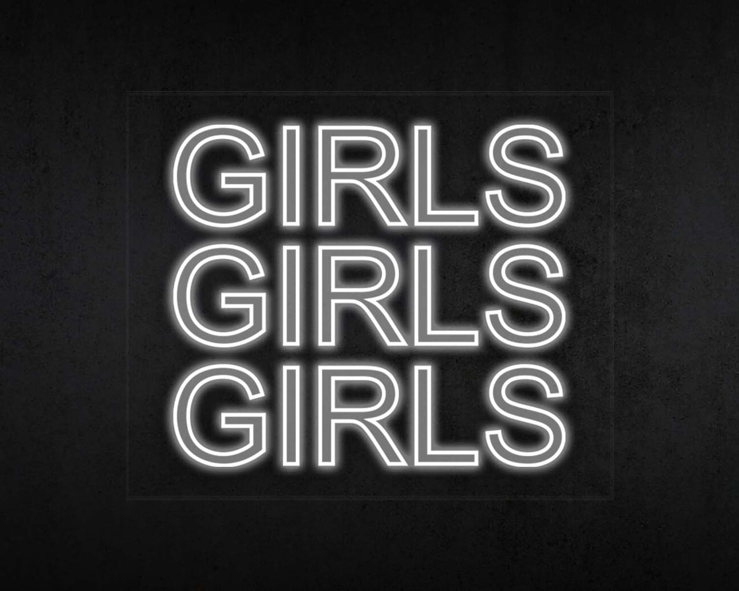 Girls Neon Sign