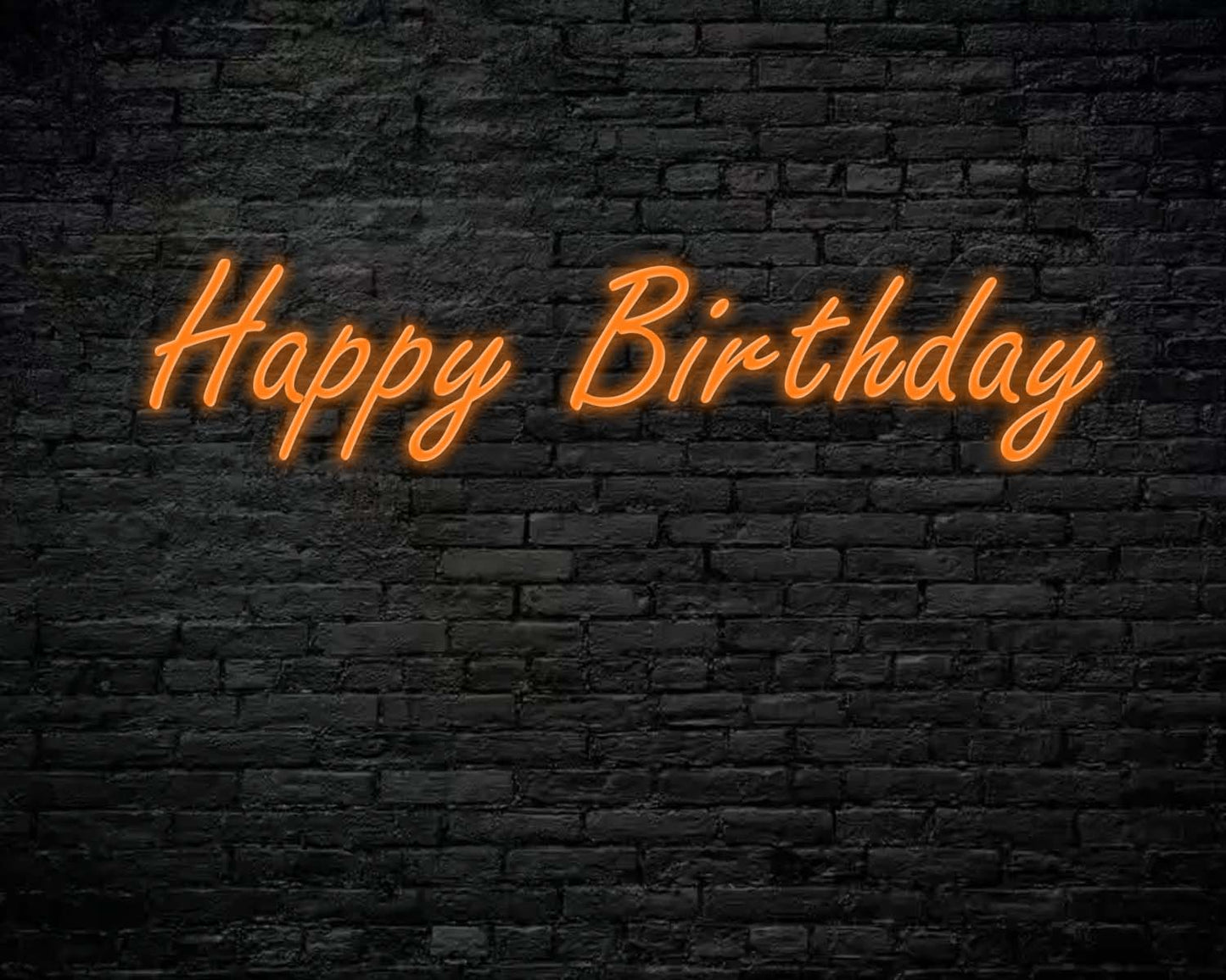 Happy Birthday Neon Sign