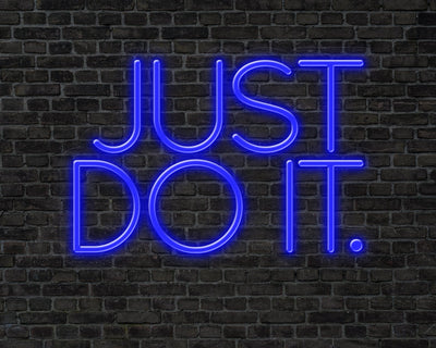 JUST DO IT NEON SIGN
