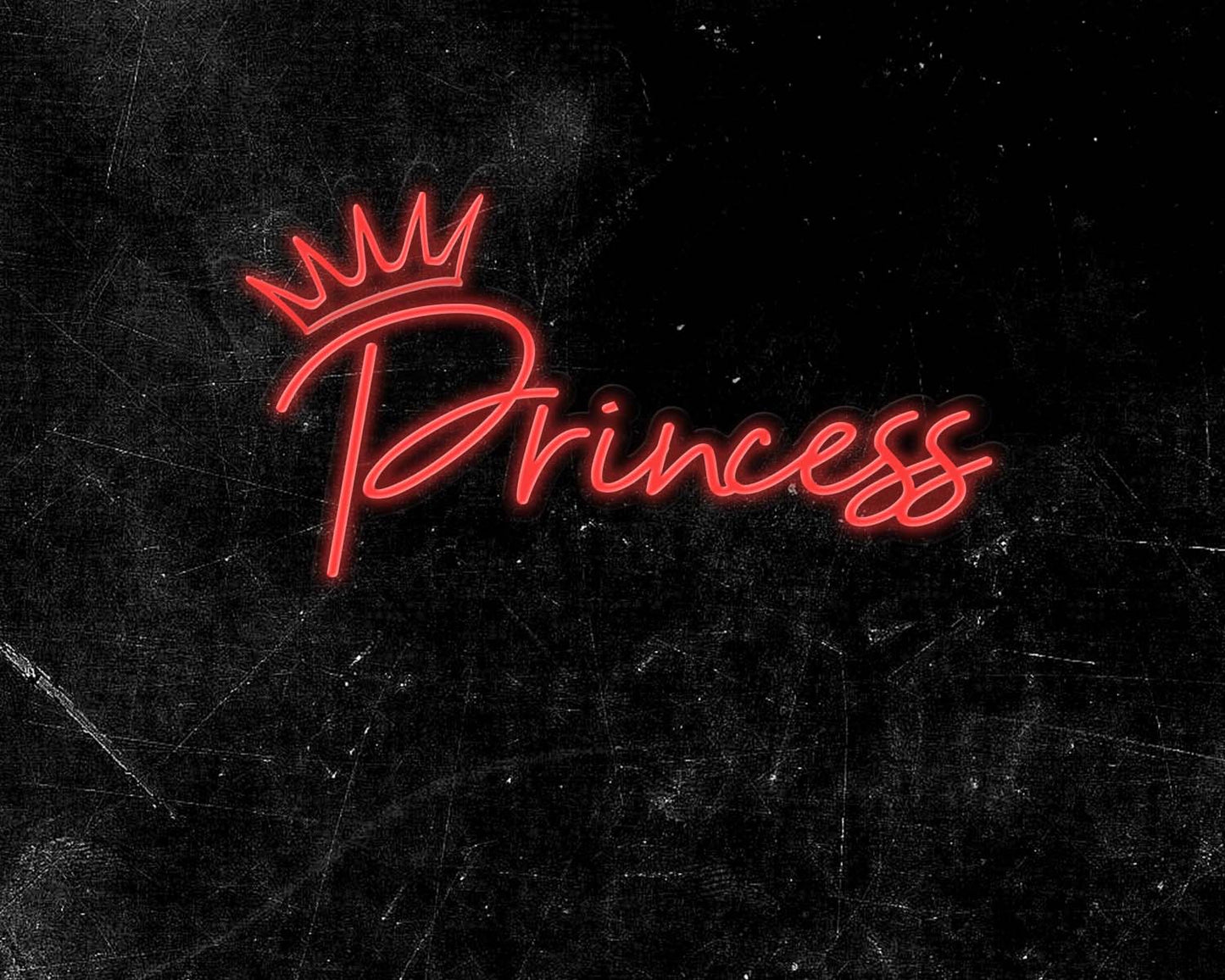 Princess Script Neon Sign