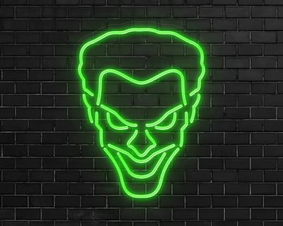 Joker Green Neon Sign