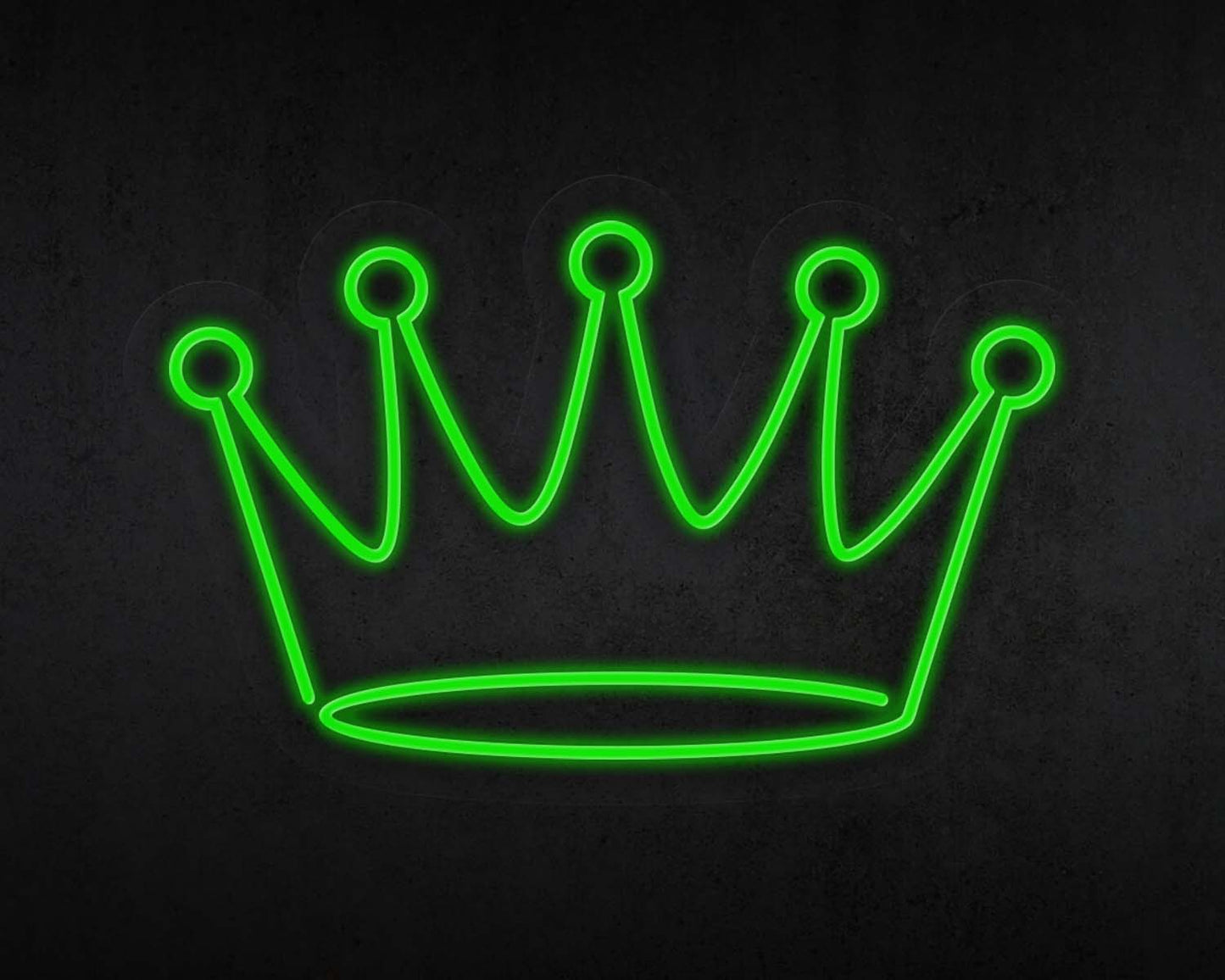 Crowned King Neon Sign