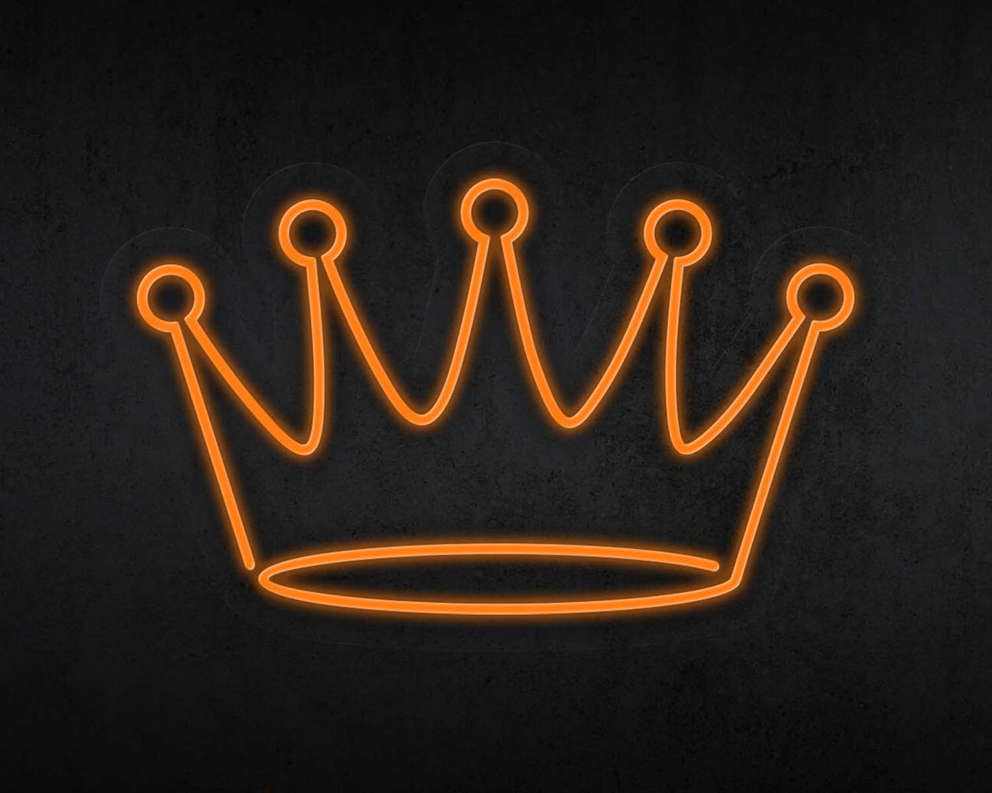 Crowned King Neon Sign