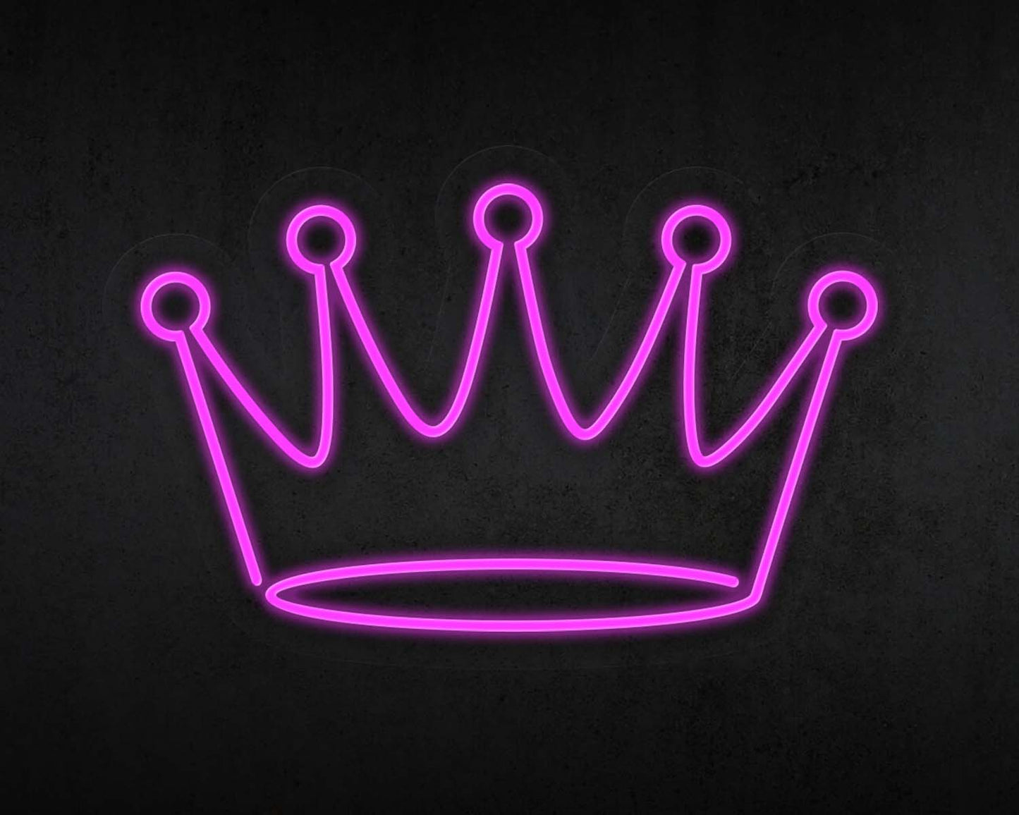 Crowned King Neon Sign